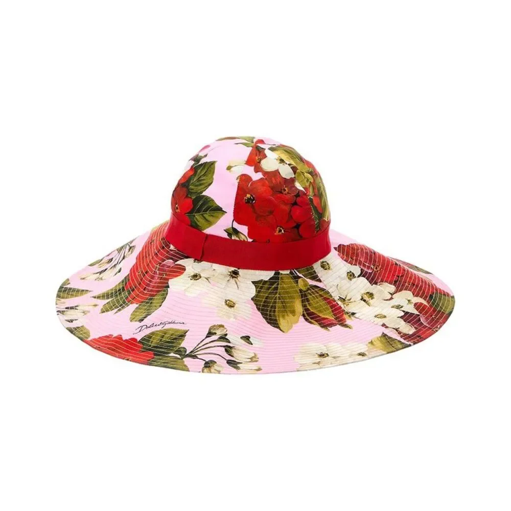 Dolce & Gabbana Dg Logo Hat, Pink